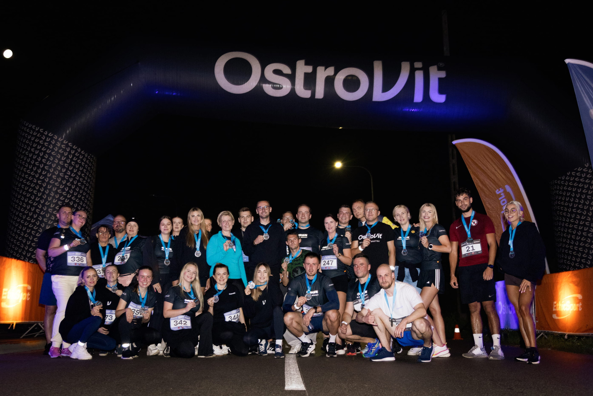 #TeamOstroVit znowu na&nbsp;starcie! 🏃Bieg nocny 2026